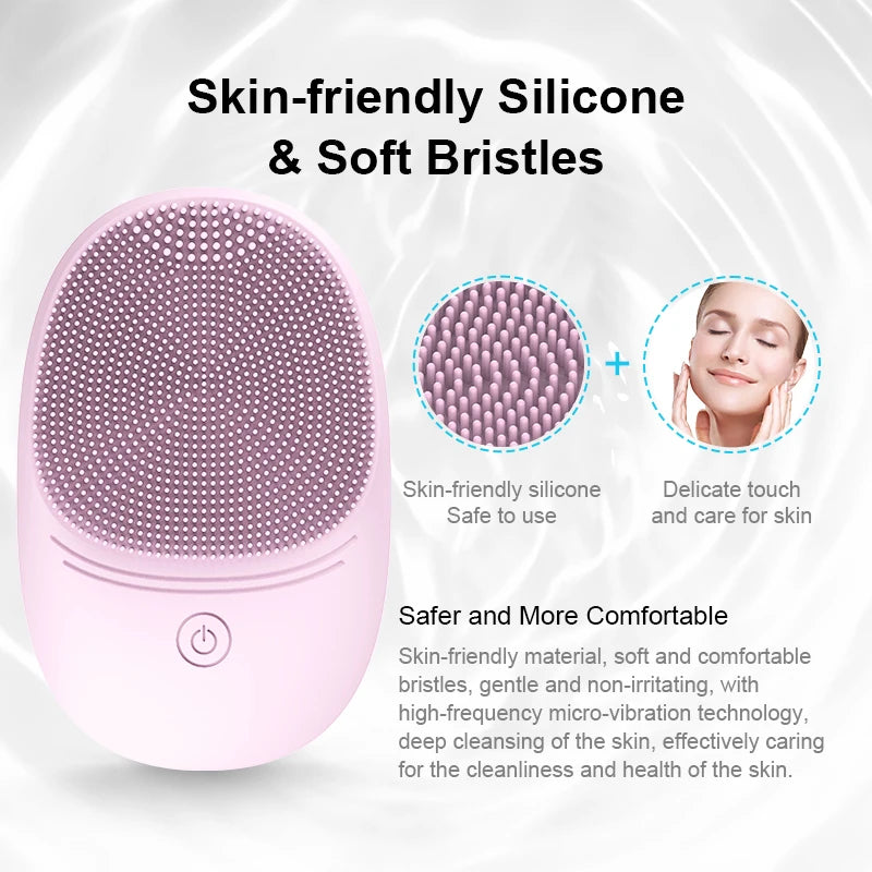 SkinVibe™ — Brosse Nettoyante Vibrante
