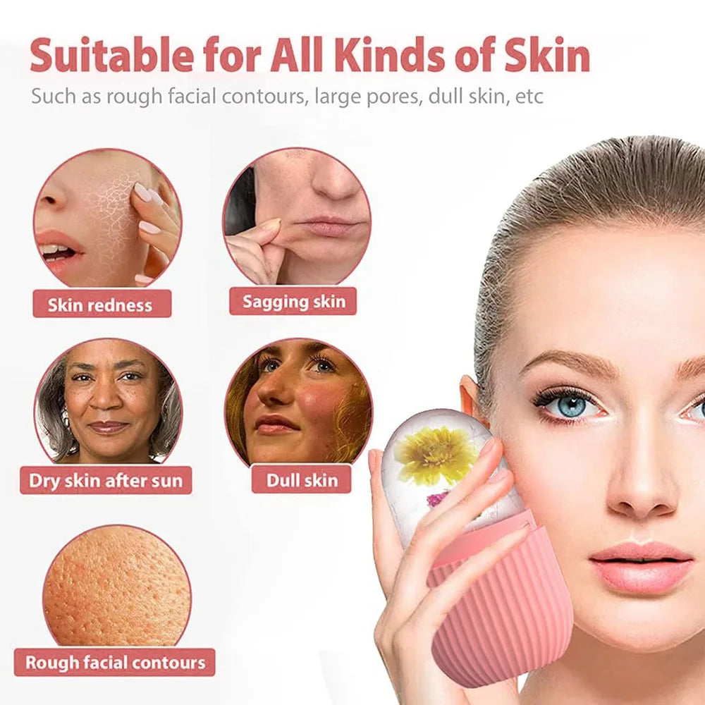 Éclat Glacé™ — Roller Visage & Gua Sha
Le duo fraîcheur pour une routine visage éclatante.
