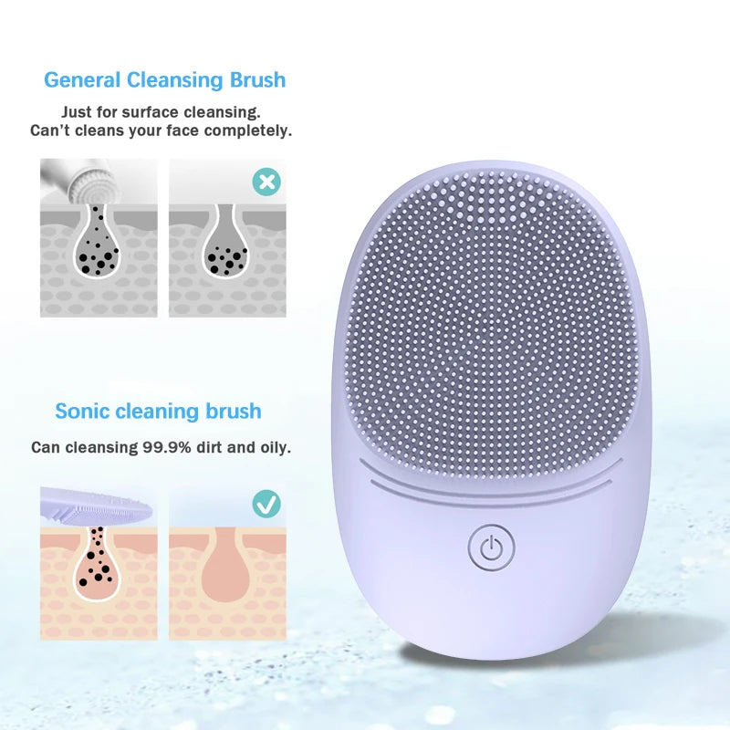 SkinVibe™ — Brosse Nettoyante Vibrante