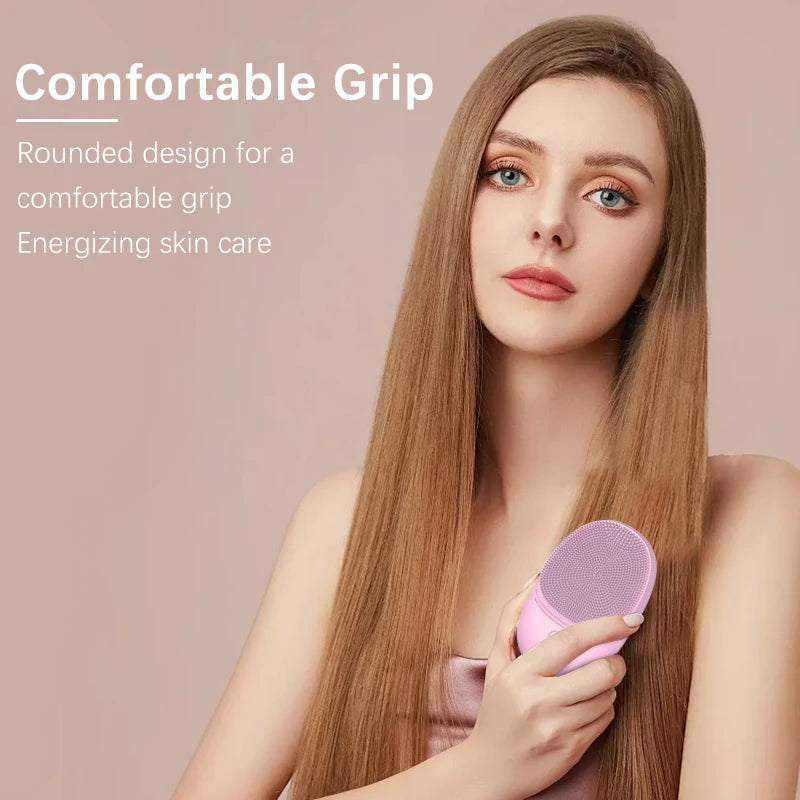 SkinVibe™ — Brosse Nettoyante Vibrante